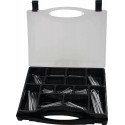 Goupilles fendues de 2 à 8mm - coffret de 290 pcs - en Acier – Ø 2 à 8mm, Longueurs 25 à 75mm, Rangement Pratique