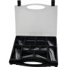 Goupilles fendues de 2 à 8mm - coffret de 290 pcs - en Acier – Ø 2 à 8mm, Longueurs 25 à 75mm, Rangement Pratique