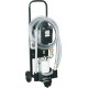 Pompe à huile électrique à palette 230V avec filtre et tuyaux sur chariot mobile