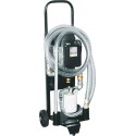 Pompe à huile électrique à palette 230V avec filtre et tuyaux sur chariot mobile