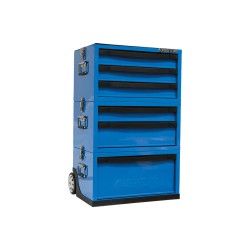 Servante modulable pour technicien sur roues 6 tiroirs - King Tony