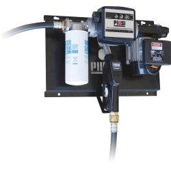 Station gasoil 230V 56L/min avec filtre, pistolet et compteur - PIUSI