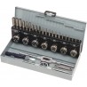Taraud et filière M3 à M12 3 passes - coffret de 32 pcs - 14720 - Drakkar equipement