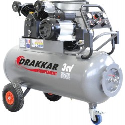 Compresseur d'air 3CV 150 litres 230V - 11270 Drakkar Equipement