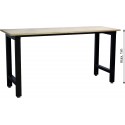 Etabli plateau bois 2000x600mm 500kg