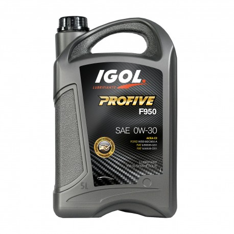 Huile moteur Igol PROFIVE F950 0W30 - 5 litres