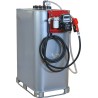 Cuve de stockage gasoil galvanisée DP 1000 litres avec pompe