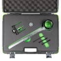 Kit de Blocage de la Poulie du Vilebrequin pour Jaguar/Land Rover 4.0, 4.2, 4.4 - Outil Professionnel Robuste et Précis