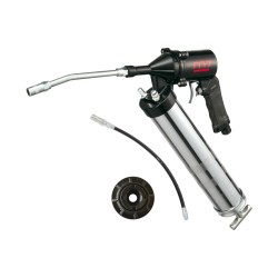 Pompe à graisse M7 pour cartouche 400cc avec adaptateur pour utilisation de cartouches à visser