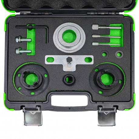 Coffret de Calage pour Moteurs Ford EcoBoost 1.0 et Hybrid - Kit 13 Pièces Spécial Courroie de Distribution et Calage Moteur