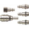 Raccord rapide femelle pour tuyau de 8mm avec 4 raccords rapides mâle - kit 5 pcs
