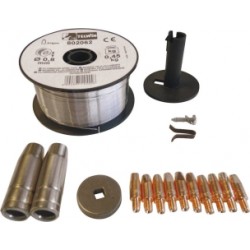 Kit soudage alu pour Maxmig Telmig 150/1 180/2 Bimax 4.165