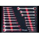 Servante d'atelier 7 tiroirs composée de 176 outils - modules carbone - Drakkar Tools - 83878