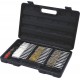 Brosse goupillon inox-nylon-laiton - coffret de 38 pcs - Drakkar Equipement