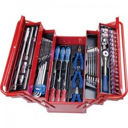 Caisse à outils complète - 63 pièces