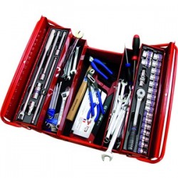 Caisse à outils complète - 77 pièces