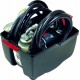 Pompe à gasoil 12V 50 l/min avec tuyau d'aspiration et refoulement - kit en box PVC