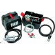 Pompe gasoil 12V 50L/min avec tuyau d'aspiration et de refoulement - kit en box PVC