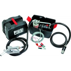 Pompe à gasoil 12V 50 l/min avec tuyau d'aspiration et refoulement - kit en box PVC