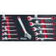 Coffre d'atelier 4 tiroirs composé de 192 outils - modules finition carbone