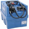 Cuve de ravitaillement gasoil PE 200L sur batterie 20V avec kit pompe à gasoil et 1 batterie 4Ah + 1 chargeur