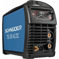 Poste à souder Inverter TIG 230V SCHNEIDER TIG 200 AC/ DC avec accessoires
