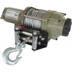 Treuil de traction électrique 12V 1300 kg - Drakkar Equipement