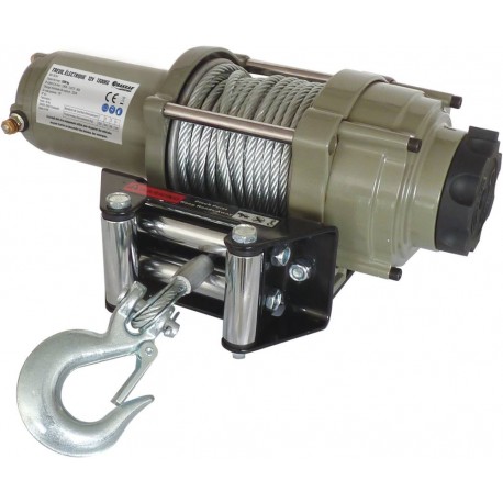 Treuil de traction électrique 12V 1300 kg - Drakkar Equipement