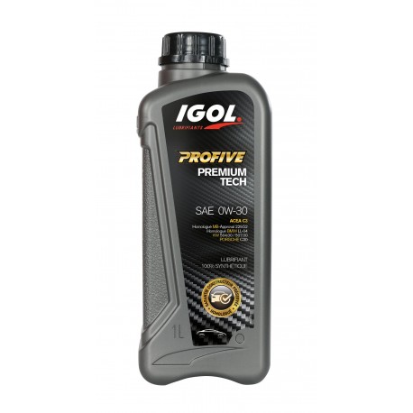 Huile Moteur Igol Profive PREMIUM TECH 0W30 - Bidon de 5 litres - VNEQUIPEMENT