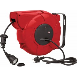 Enrouleur électrique automatique HO7RN-F 15m+2m 3G2,5mm² 230V - Drakkar Equipement