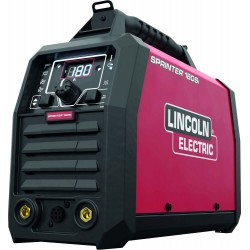 Poste à souder inverter SPRINTER 180S MMA/TIG Lift 230V – 180A avec câbles électrodes 4m pour usage professionnel LINCOLN