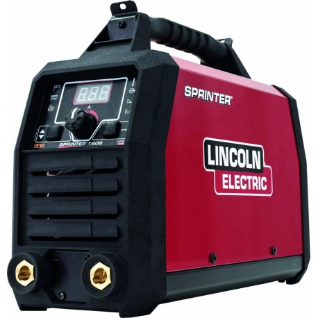 Poste à souder inverter SPRINTER 160S 160A 230V – MMA/TIG Lift 160A avec câbles électrodes 4m pour usage professionnel LINCOLN