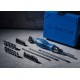 Coffret de tournevis à cliquet télescopique avec accessoires 1/4" - 39 pièces - 2539MRV04 - King Tony