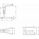 Grue de levage d'atelier pliante 1 Tonne - Garantie 2 ans