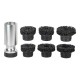 Kit de Nettoyage pour Goujons et Axes 7 Pièces – Ø 1/2", Disques 50-60mm, Adapté Clé à Chocs - JBM