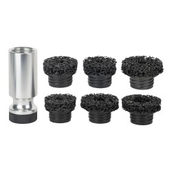 Kit de Nettoyage pour Goujons et Axes 7 Pièces – Ø 1/2", Disques 50-60mm, Adapté Clé à Chocs - JBM