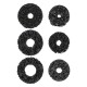 Kit de Nettoyage pour Goujons et Axes 7 Pièces – Ø 1/2", Disques 50-60mm, Adapté Clé à Chocs - JBM