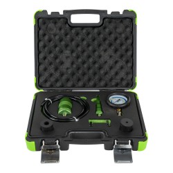 Testeur de Pompe à Eau 8 Pièces – Mesure Pression Liquide de Refroidissement, Contrôleur Hexagone 17 mm, Dimensions 350x25x65 mm