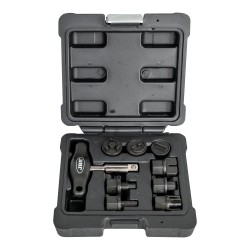 Coffret 9 pièces pour démontage bouchons vidange plastique Ford, PSA, BMW, VAG, Mercedes