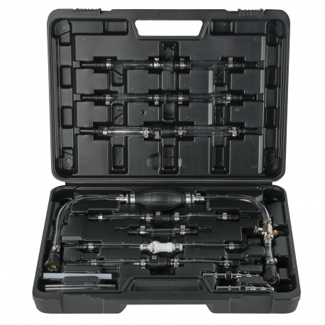 Coffret de purge pour système diesel – 12 pièces pour injecteurs, compatible Fiat, Ford, Land Rover, Mercedes, PSA etc...