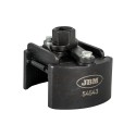 Clé réglable pour filtre à huile 80–105 mm – Outil universel en acier Cr-V avec carré 1/2", pour moteur auto et machine