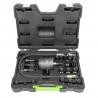 Coffret d’extraction pneumatique pour injecteurs diesel – 21 pièces avec adaptateurs filetés multi-tailles, compatible Bosch ETC