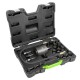 Coffret d’extraction pneumatique pour injecteurs diesel – 21 pièces avec adaptateurs filetés multi-tailles, compatible Bosch ETC