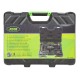 Coffret d’extraction pneumatique pour injecteurs diesel – 21 pièces avec adaptateurs filetés multi-tailles, compatible Bosch ETC