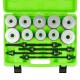 Extracteur universel pour retrait et installation de bougies– Kit 14 pièces avec tiges filetées M10 à M18