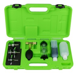 Testeur de fuite CO₂ pour joint de culasse et cylindre – Kit 9 pièces avec adaptateurs multimarques