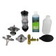Testeur de fuite CO₂ pour joint de culasse et cylindre – Kit 9 pièces avec adaptateurs multimarques