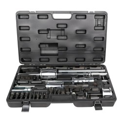Coffret professionnel d’extraction d’injecteurs diesel – 39 pièces avec 3 marteaux à inertie
