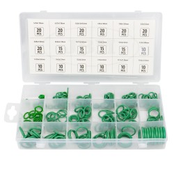 Mallette de joints pour climatisation – 270 pièces, 18 tailles variées pour systèmes A/C