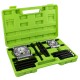 Coffret de décolleurs de roulements – 12 pièces avec guillotines 30–75 mm, vis de serrage et adaptateurs pour extraction précise